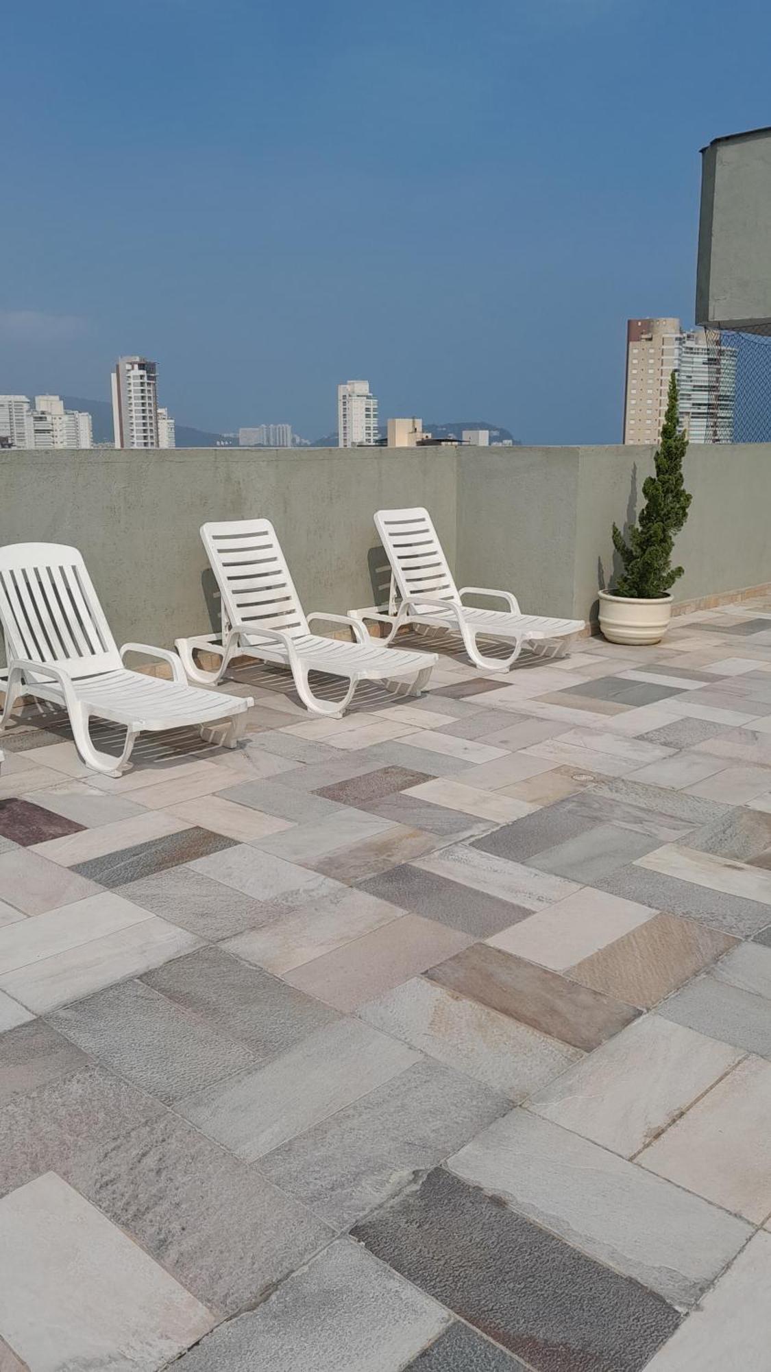 Biwa Condominio Cm Piscina, 1Garagem, Wi-Fi 300 Mega, Central De Vigilancia Remota , Centro Do Guaruja Proximo A Praia E Comercio, Horarios Check-In E Check-Out Flexiveis Екстер'єр фото