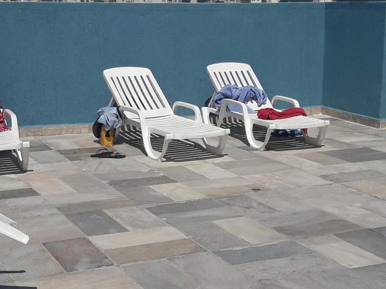 Biwa Condominio Cm Piscina, 1Garagem, Wi-Fi 300 Mega, Central De Vigilancia Remota , Centro Do Guaruja Proximo A Praia E Comercio, Horarios Check-In E Check-Out Flexiveis Екстер'єр фото